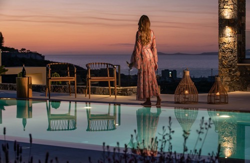 Vathianos Kampos Villa | KYMO Instyle Villa - Sea view Private pool Jacuzzi