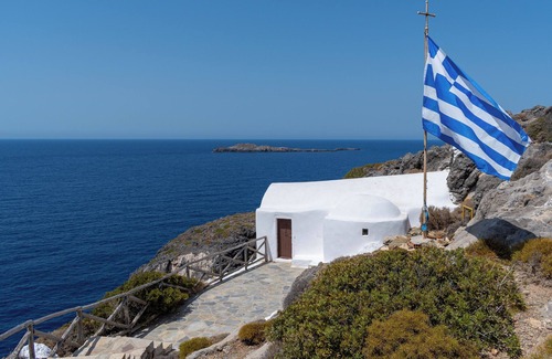 Karavas Apartment | Kythira Echoes · Sylia Apartment with nature views