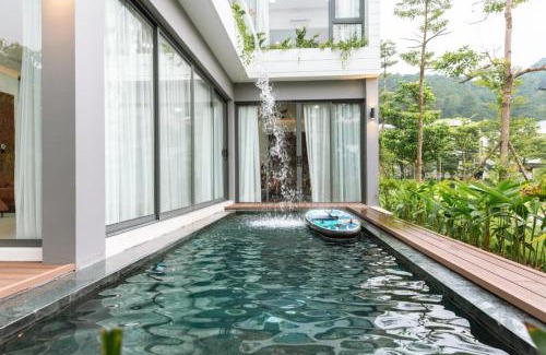 Phuc Yen Villa | Lá Thấp Villa - Flamigo Venus 3 phòng ngủ, BBQ, bể bơi