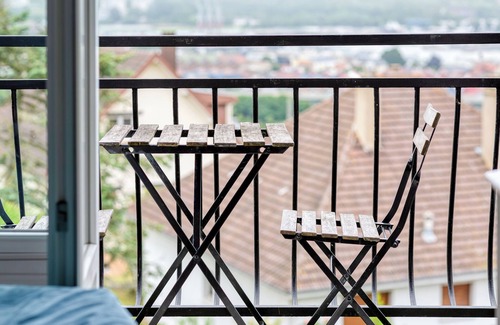 Dieppe Apartment | Léon 11, charmant studio avec balcon et vue mer
