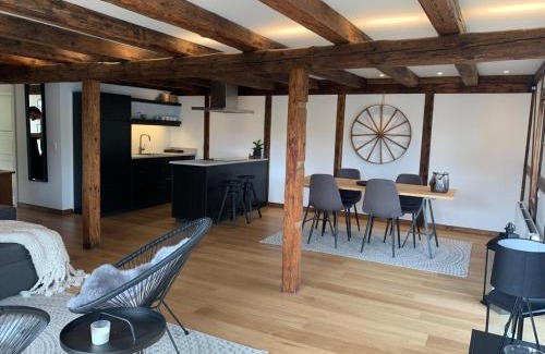 Sorvagur Apartment | Løðupakkhúsið - Historical Warehouse - Mid Floor