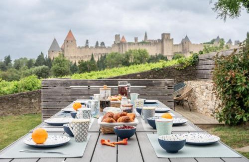 Carcassonne House | L'écrin de la Cité, Coeur de Vignes - Vivez une expérience inoubliable !