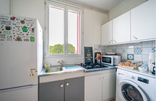Aulnay-sous-Bois Apartment | L'Évasion Aulnaysienne - Appt pour 4