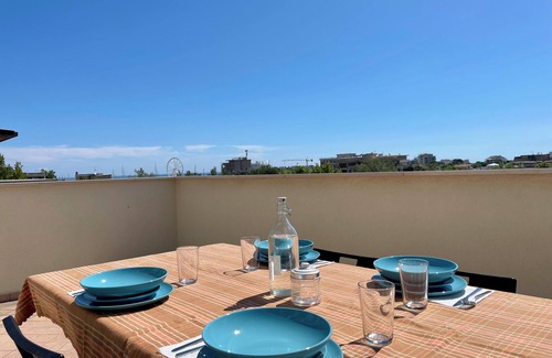 San Giuliano a Mare Apartment | L'attico sulla Romagna - vicino al mare