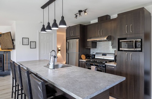 Beaupre Condo | L'Edenski+ Condo Mont-Sainte-Anne - View of the mountain
