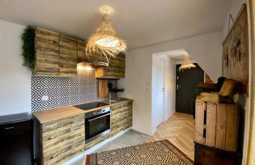 Villeneuve-sur-Yonne Apartment | L'Expédition - By BEST KEYS - Expérience Unique - Déco Immersive - Lit Queen Size & Canapé Convertible - Centre Ville - Smart TV - Machine à Café Nespresso - Netflix & WiFi ILLIMITÉ - Check-in Autonome - Parking Gratuit
