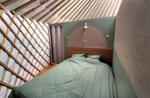 Brugelette Cabin | L'olivier is a magnificent yurt just a 10-minute walk from Pairi Daiza.