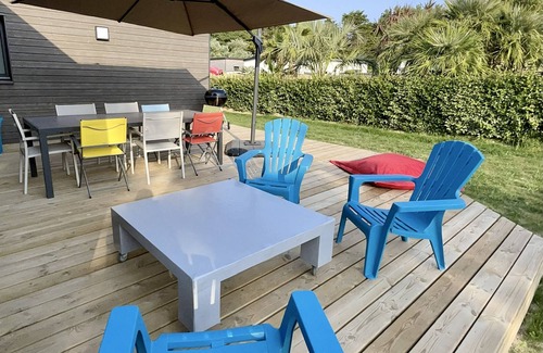 Santec Villa | La Cabane du Billou, Maison en Bois à 200 m D'une Plage de Sable fin