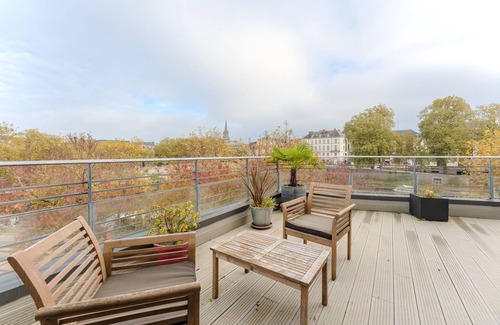 Talensac-Pont Morand House | La Capitainerie - Maison 6p avec grande terrasse