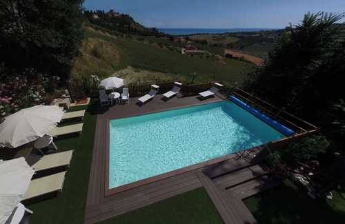Capodarco Apartment | La casa di Carla Country House Pool and WI Fi Free-STUDIO at 3 km. the sea