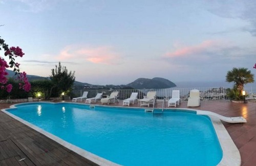Monte Gallina House | La Chiara panoramic and suggestive house with swimming pool in Lipari