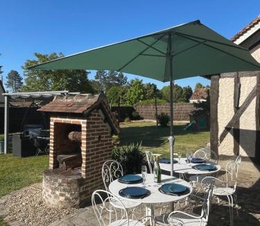 Chaon House | La Demeure du Cerf Gîte raffiné 6P avec piscine chauffée & jacuzzi, au cœur de la Sologne, proche Châteaux de la Loire, Zoo de Beauval et Center Parcs