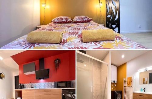 Fontenay-le-Comte Apartment | LA FEUILLERAIE N1-Standingappart-Wifi-proche ville