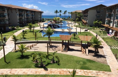 Porto de Galinhas Apartment | La Fleur Polynesia Residence & Resort - 2 spacious rooms- 8 people 12X semjuros