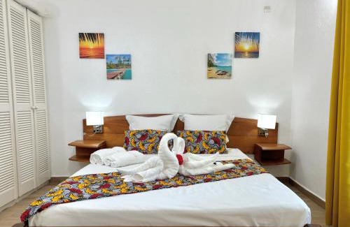 Grand-Bourg Apartment | La Saranah Beach Resort - Wifi, Plage, Piscine