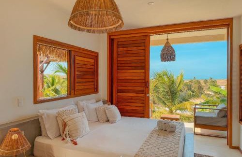 Icarai de Amontada Villa | La Villa Dune, um luxo com vista espetacular por mar e coqueiral ! Uma experiência unica !