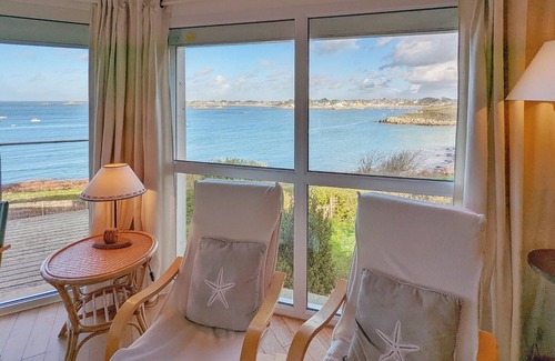 Landunvez Villa | La Villa Grand Soleil - Villa with panoramic sea view and sandy beach 3 minutes away