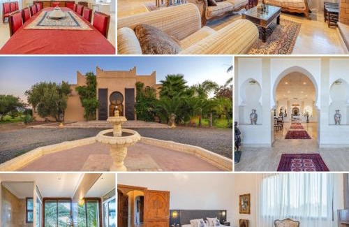 El Aggada Villa | La villa Houda piscine parking privé 15 min Marrakech - ARK Realty