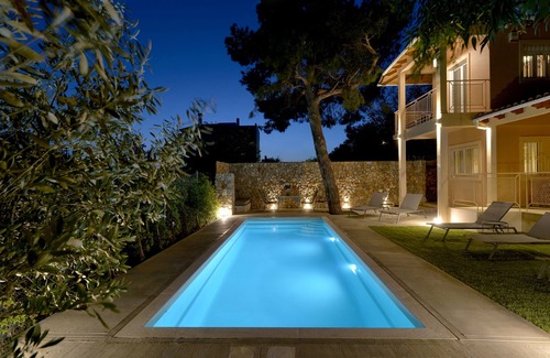 Lagonissi Villa | Lagonisi Ruby's pool villa