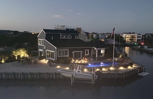 Loveladies House | Lagoon Front With Amazing Bay & Sunset Views, Pool, Gas Fire-pit, Outdoor Bar!