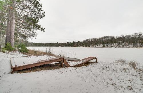 Herron House | Lake Access and Dock Remote Mio-Area Cottage
