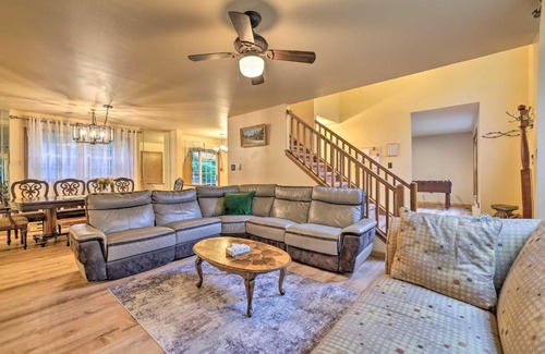 Tobyhanna House | Lake Access and Fire Pit Spacious Tobyhanna Home!