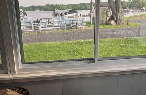Warsaw Cottage | Lake access directly in front of Cottage on high speed watercraft Big Barbee