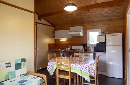 Naucelle Ski Chalet | Lake Bonnefon campsite * - Chalet PREMIUM 34 m2 (2 bedrooms) disabled access 7 people