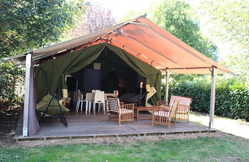 Naucelle Ski Chalet | Lake Bonnefon campsite * - Chalet PREMIUM 34 m2 (2 bedrooms) disabled access 7 people