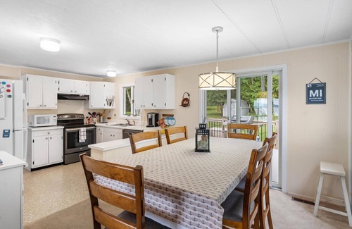 East Jordan House | Lake Charlevoix lakefront, 3 bedrooms, sleeps 8