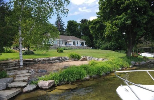 Charlevoix House | Lake Charlevoix Luxury Home; A Boat and Lake Lover’s Paradise on the Narrows