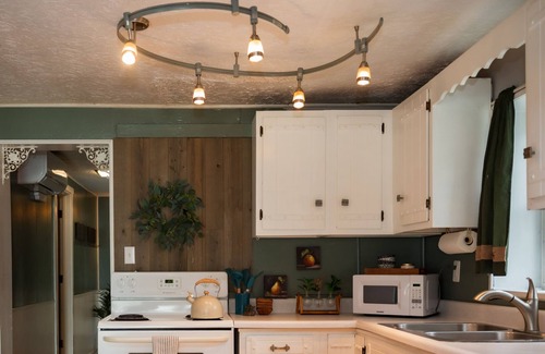 Martinsville Apartment | Lake Front Cabin Peaceful hot tub and Fire pit