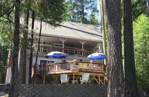 Wishon Cabin | Lake Front Cabin with Boat Slip- Beautiful Bass Lake