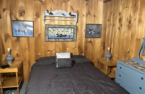 Center Lovell Cabin | Lake Front Camp with Mountain a view