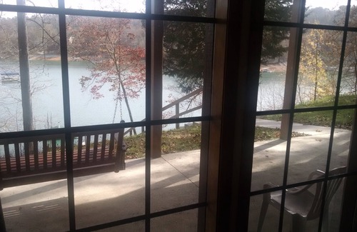 Big Creek Cottage | Lake Front Prop, includes two kayaks, canoe, covered dock with jet ski dock