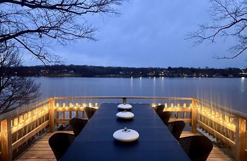 Decatur Cottage | Lake front retreat-Fire-Pit, Private Dock, Water toys provided, Fish off dock!