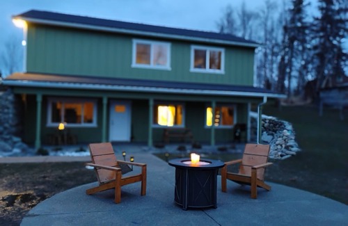Palmer Apartment | Lake Front Retreat Private Dock Kayaks Gas Fire Pit-No Cleaning Fee!