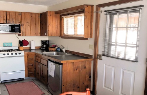 West Branch Cottage | Lake Front Studio Cabin on Clear Lake! Great View & Deck