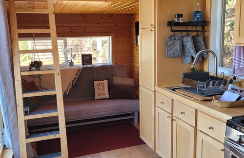 Elf Cabin | Lake Front Tiny Home on beautiful Lake Chatuge