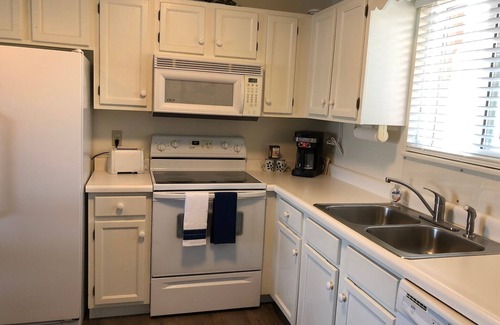Osage Beach Condo | Lake front, walk-in condo, large deck with evening shade and awesome water view.