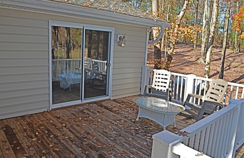 Littleton House | Lake Gaston Waterfront home with boat dock, fire pit, and views