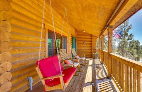 Lake George House | Lake George Cabin with Deck and Mountain Views!