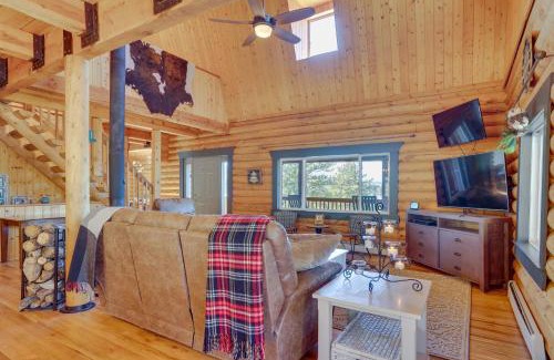 Lake George House | Lake George Cabin with Deck and Mountain Views!
