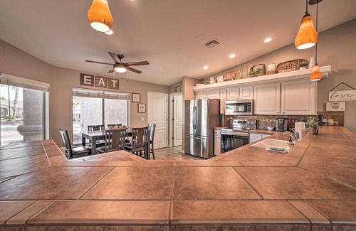 Lake Havasu City House | Lake Havasu Home w/Private Pool, Patio & Grill!