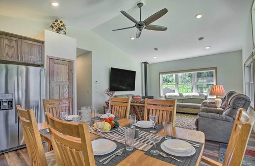 Brandon House | Lake Home Near Alexandria: Kayaks Provided!