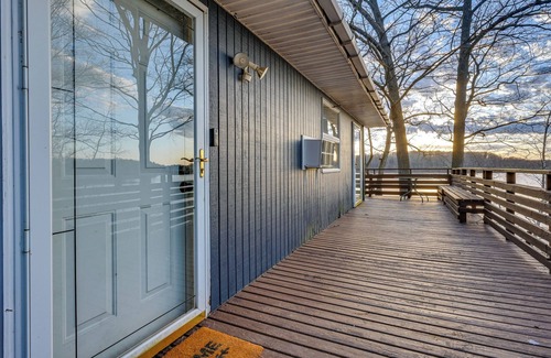 Lake House | Lake Home w/Dock + Fire Pit: Steps to Sandy Beach
