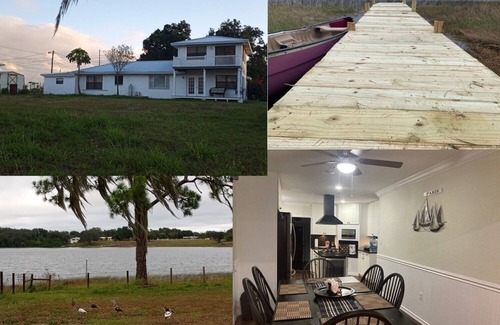Florida South Atlantic Coast House | Lake House 3/2 With Private Dock, Kayak & Canoe