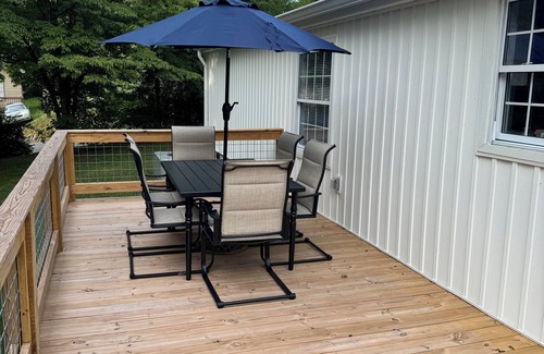 Jacksboro House | Lake House/Norris Lake. Private dock with covered slip near Twin Cove Marina.