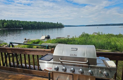 Hartland House | Lake House on Great Moose Lake with dock, swimming area, boat landing, and more!