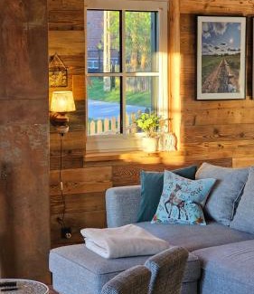 Debnica Kaszubska House | Lake House Podwilczyn with sauna, beach, amazing view, forests and bikes